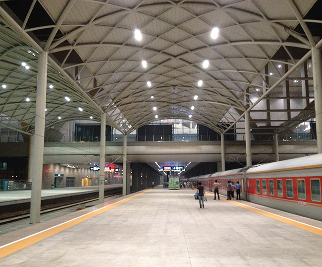 成都东站 月台